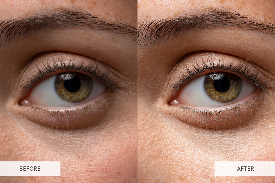 photoshop portrait for eyes sharpening