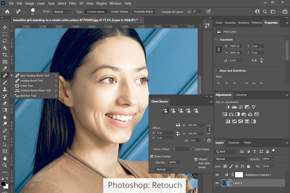 photoshop retouch