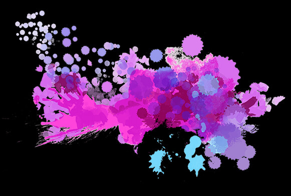 photoshop splash overlay gratis