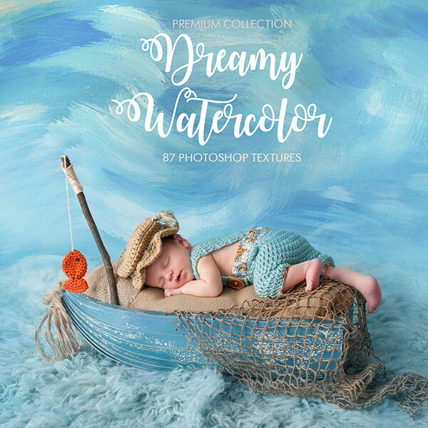 banner ps textures dreamy watercolor