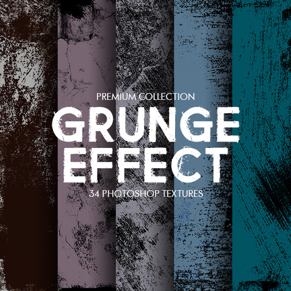 banner ps textures grunge effect