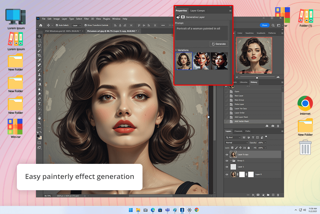 photoshop updates interface