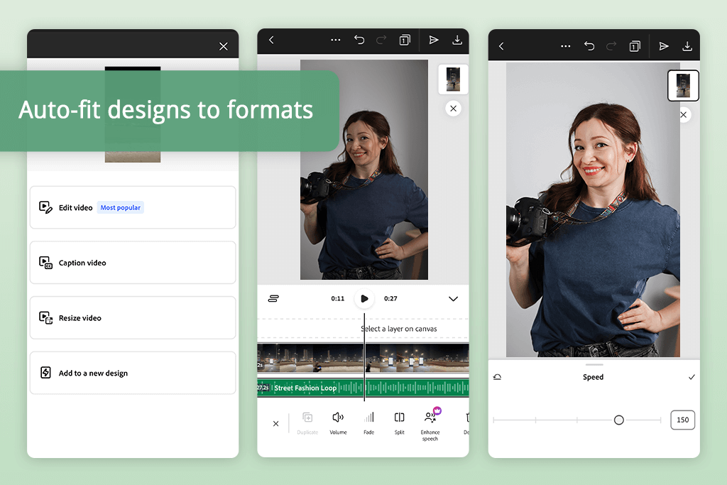 photoshop video speed up app