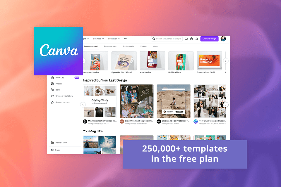 canva templates
