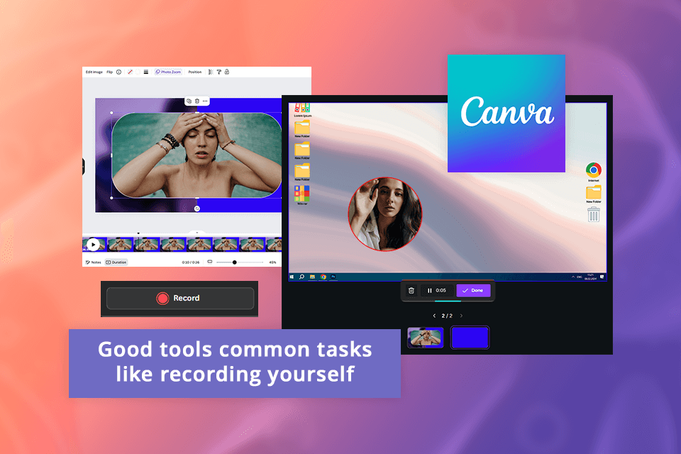 canva video options