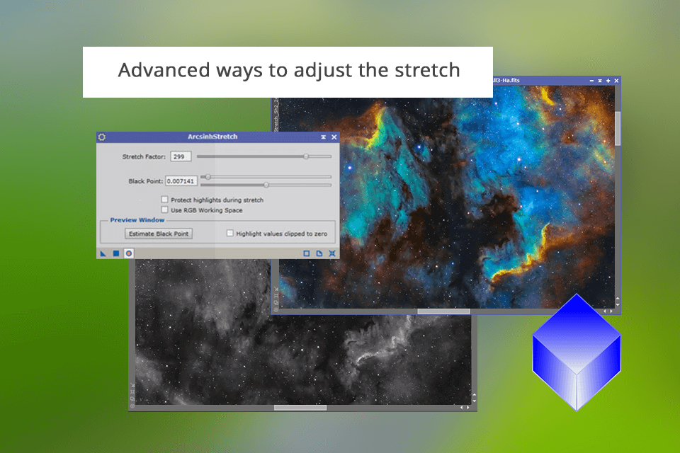 pixinsight stretching