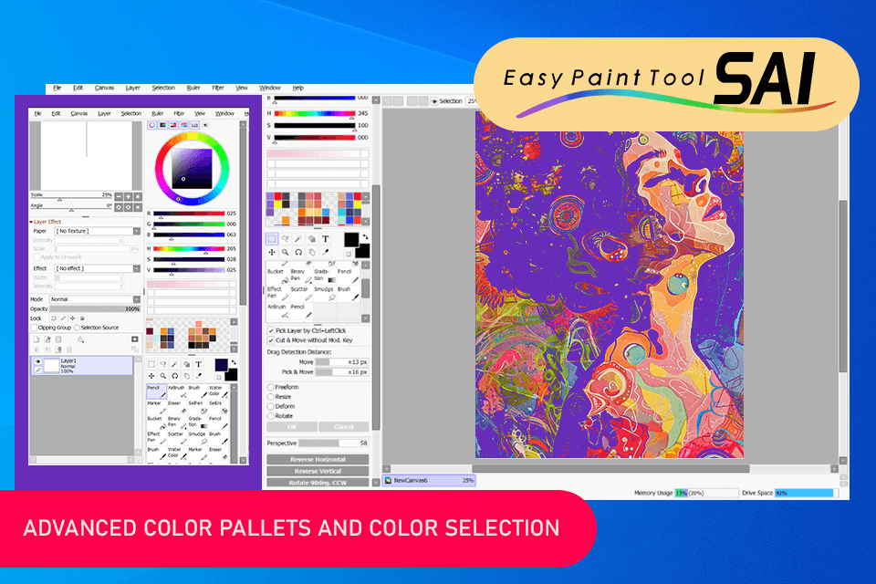 painttool sai features