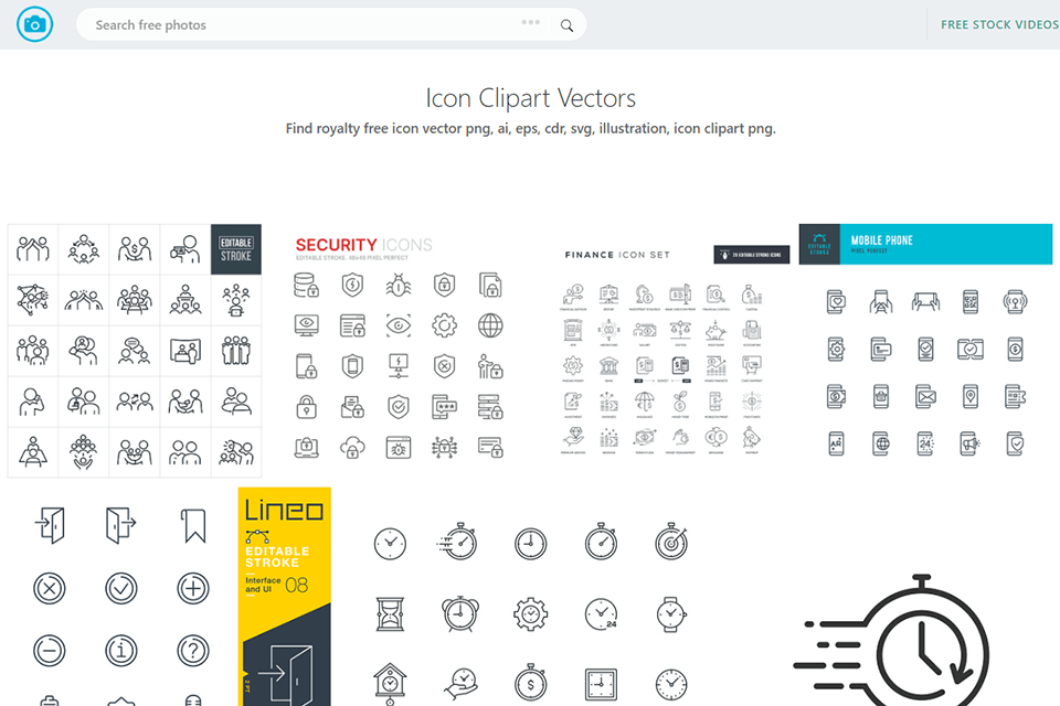photostockeditor icon vectors