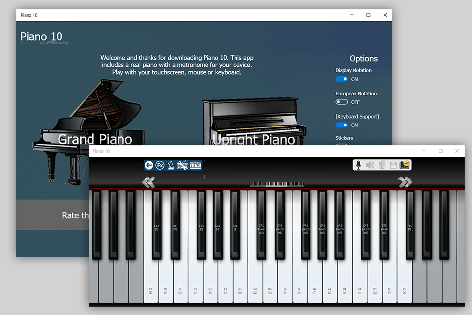 pc software for midi keyboard