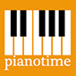 piano time free midi keyboard software logo