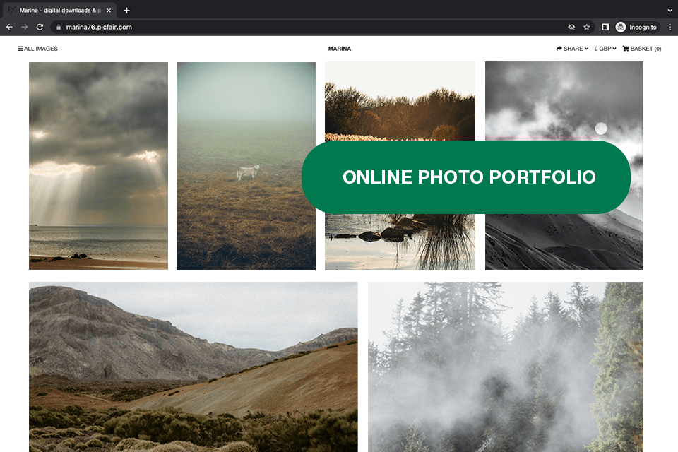 picfair place to sell photos online