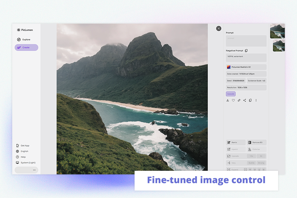 piclumen ai-image-upscaler