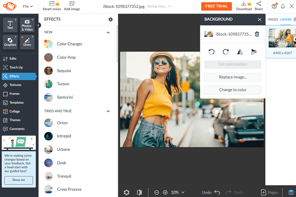 بيكمونكي فوتوسكيب واجهة بديلة