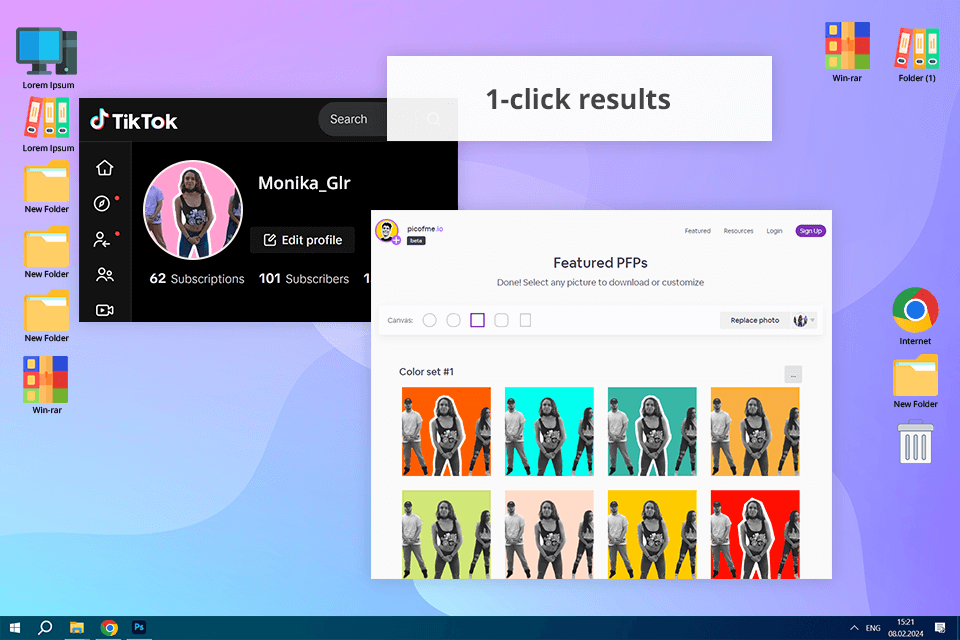 picofme.io tiktok pfp maker