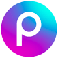 picsart app to enhance photo quality logo