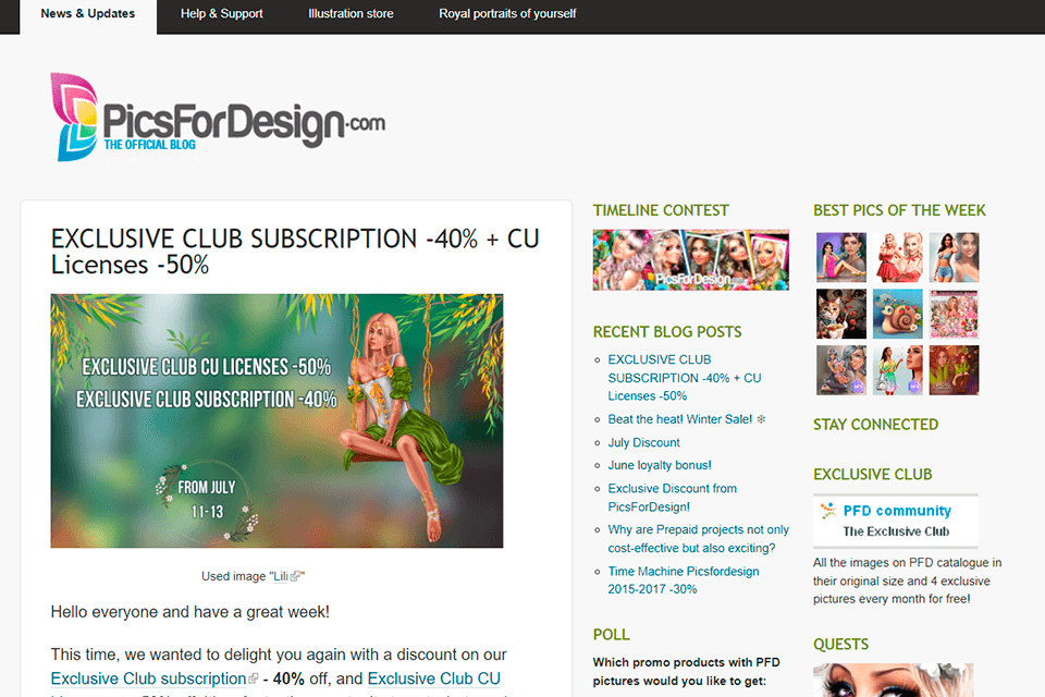 picsfordesign web design blog website