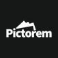 pictorem canvas printing service logo