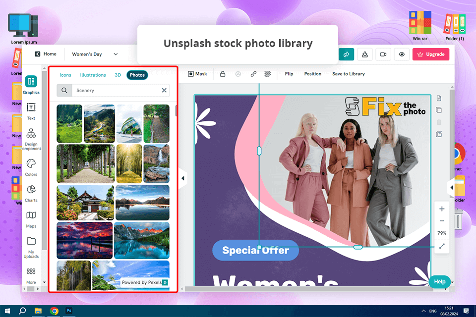 piktochart flyer design software