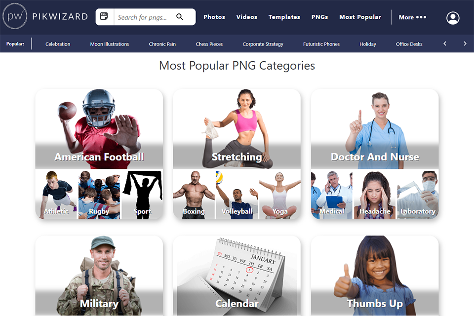 pikwizard free stock icons