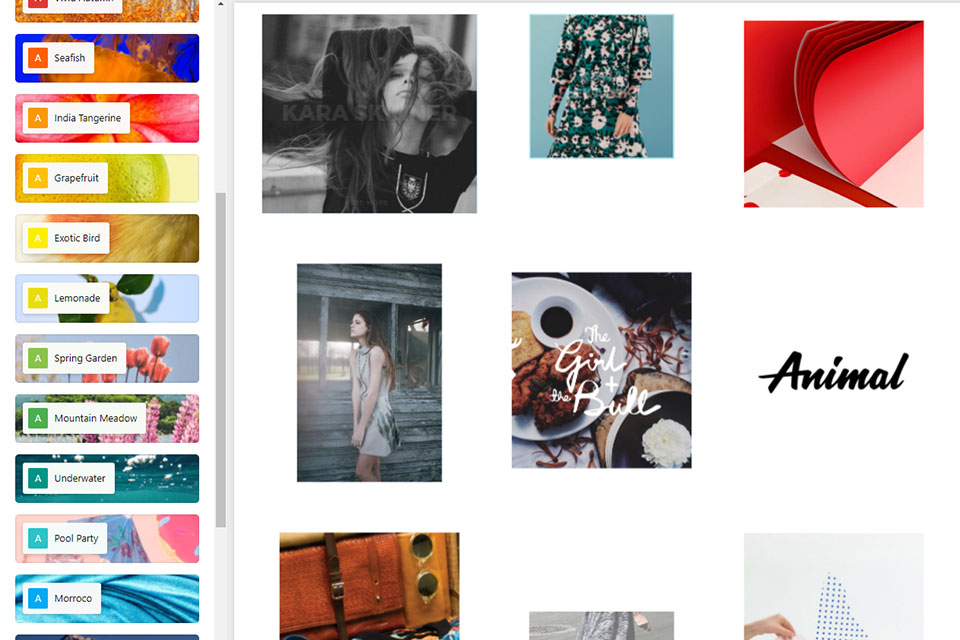 pile wordpress theme for graphic designers