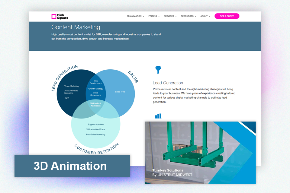 pinksquare best content marketing agency