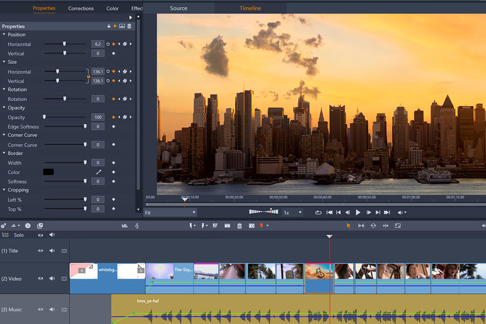pinnacle studio adobe premiere pro واجهة بديلة