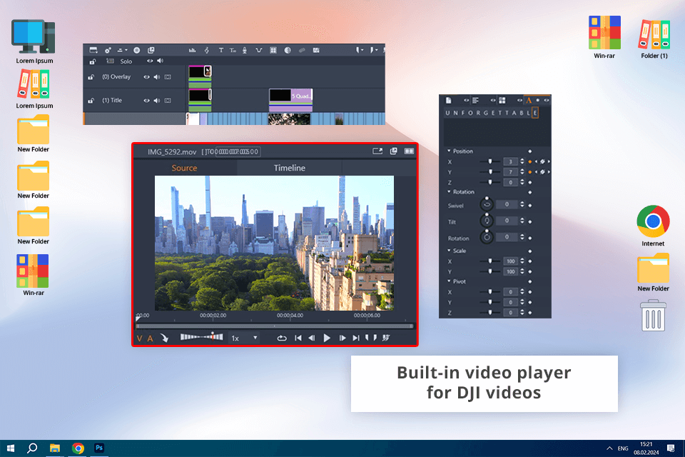 pinnacle studio dji video editor