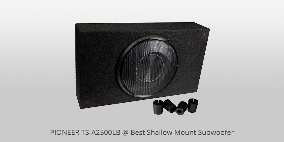 pioneer ts-a2500lb shallow mount subwoofers