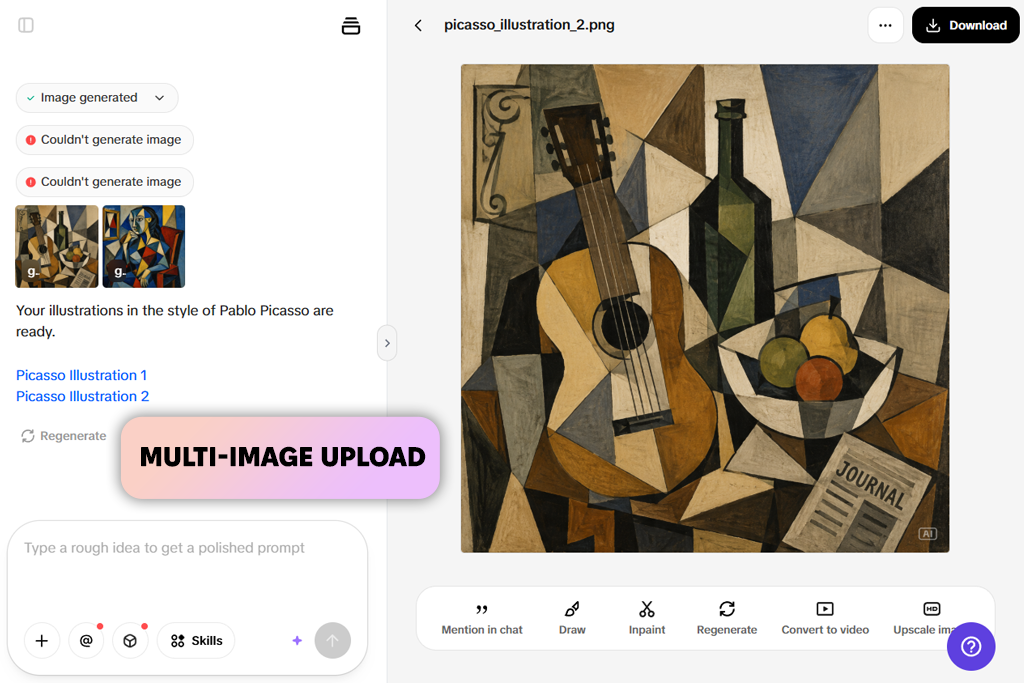 pippit ai picasso generator
