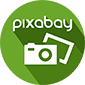 pixabay stock video site logo