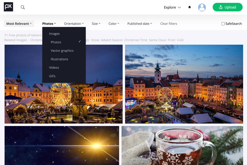 pixabay storyblocks alternative interface