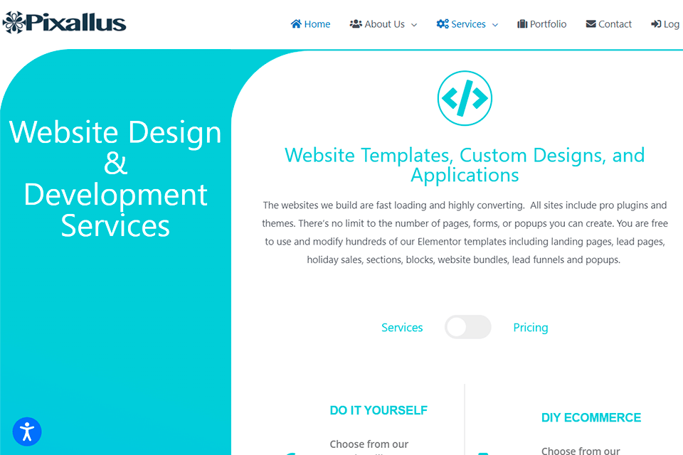 pixallus interface