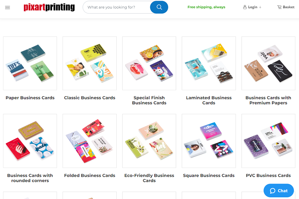 pixartprinting best online business card printing service image