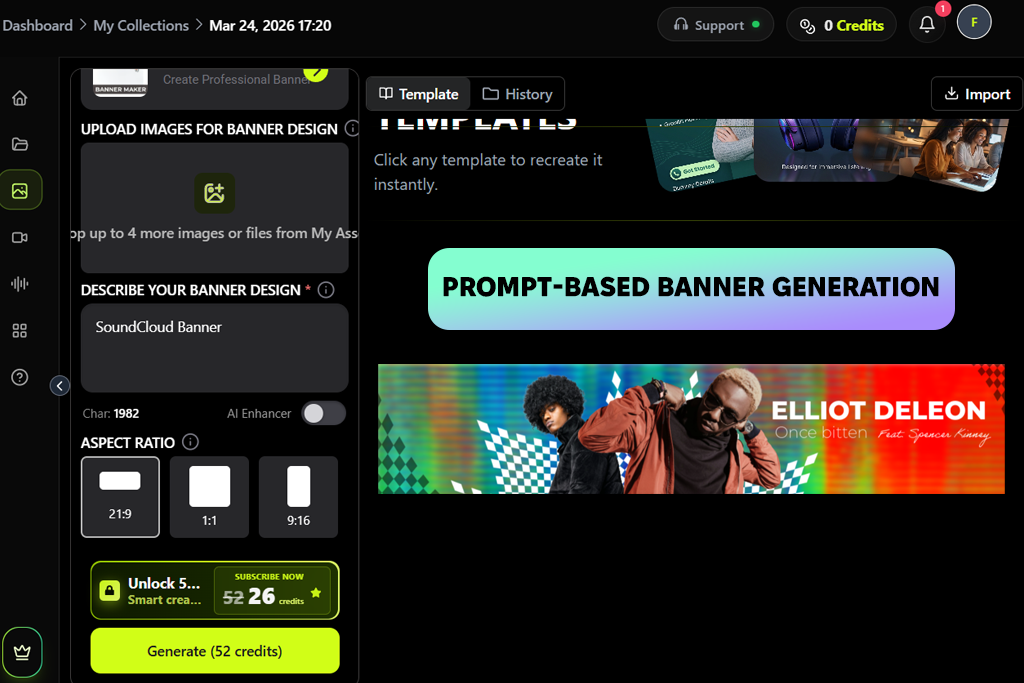 pixazo soundcloud banner maker