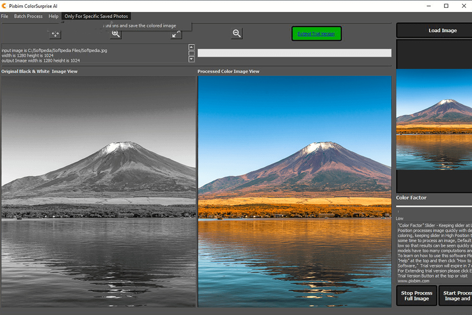 pixbim color surprise ai interface