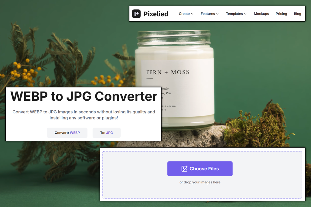 pixelied webp to jpg converter software