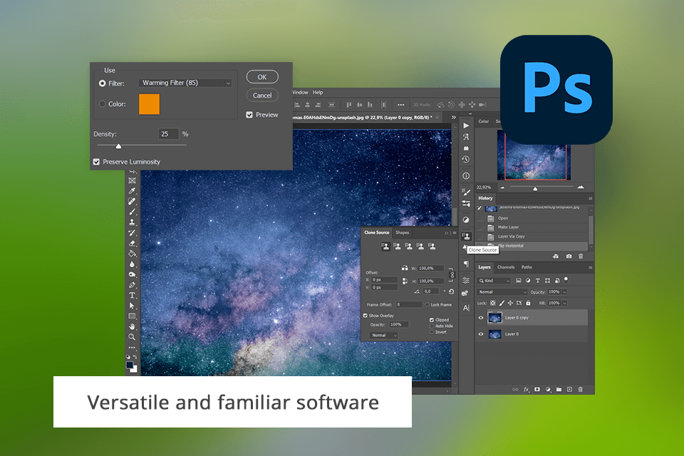 photoshop interface