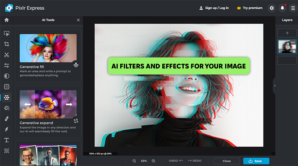 pixlr adobe express free alternative