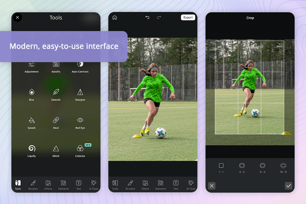 pixlr cropping pictures app