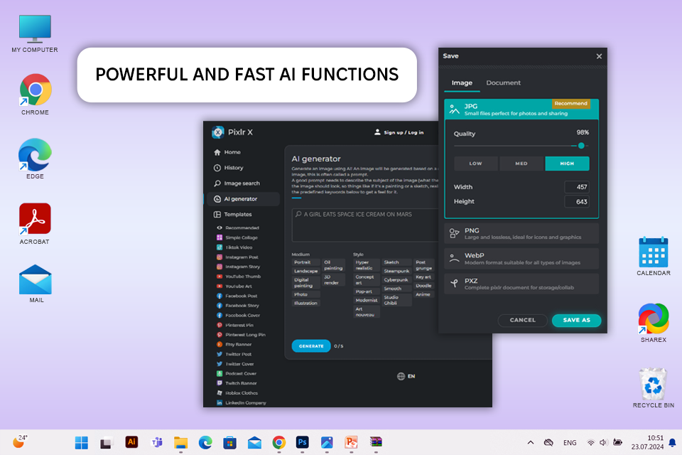 pixlr luminar neo alternative interface