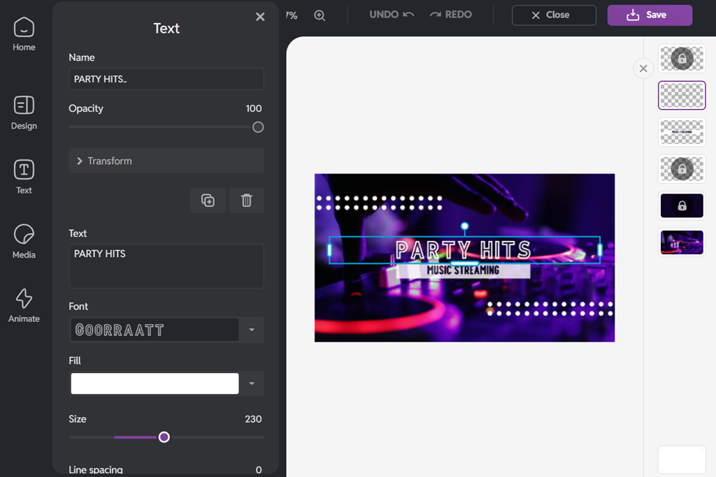 pixlr youtube banner generator