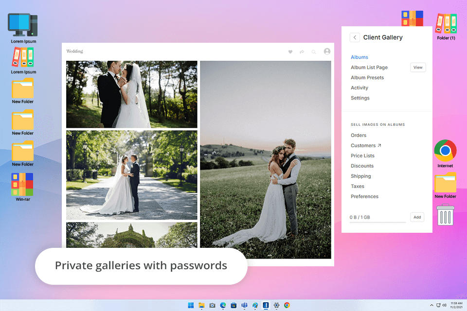 pixpa client proofing for photographers