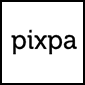 aplicación para compartir fotos pixpa logo