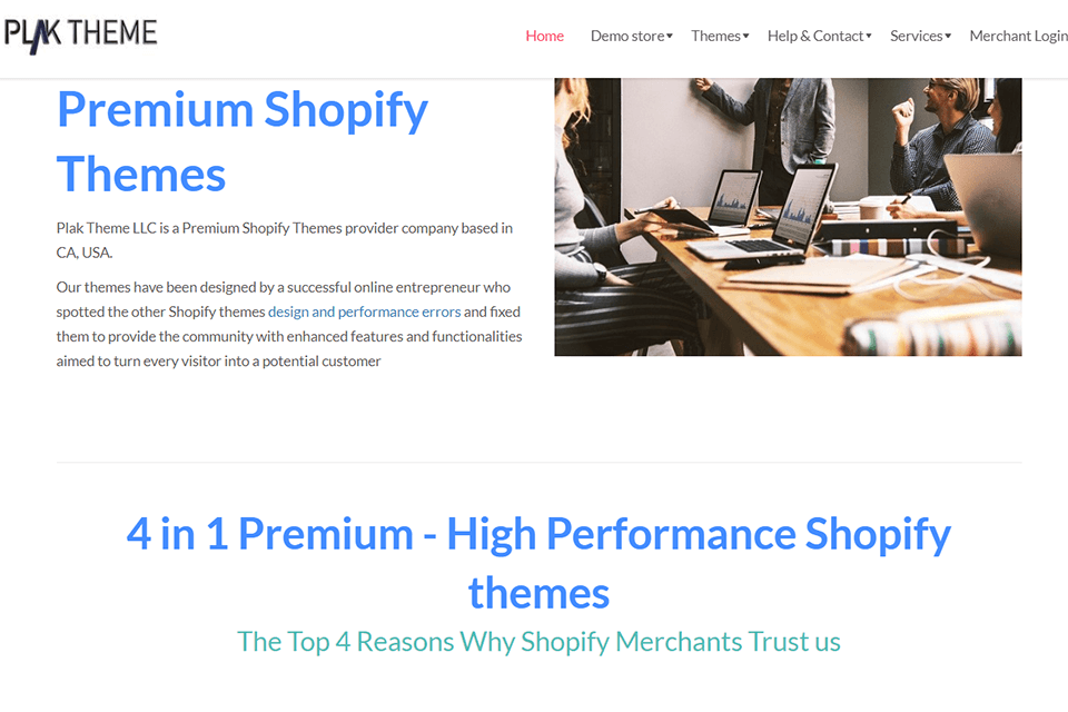 plak theme interface