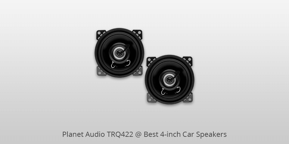 planet audio trq422 4 inch car speakers