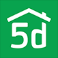 planner 5d app to design house exterior logo