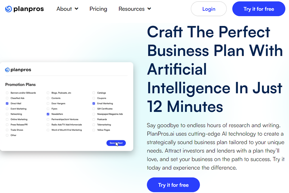planpros.ai best generative ai tool