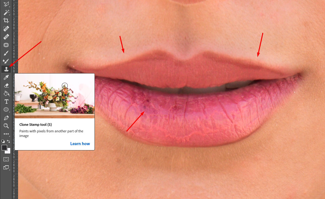 plastic surgery in photoshop step by step tutorial