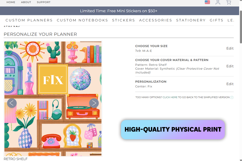 plum paper planner maker