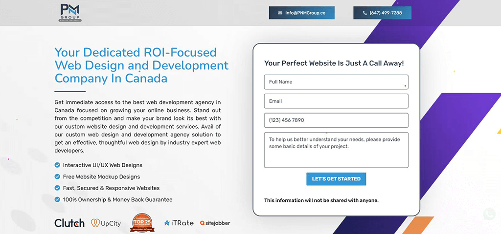 pnm group creative agency website